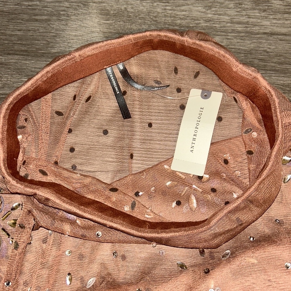 By Anthropologie Crystal Sheer Maxi Skirt - Picture 13 of 13